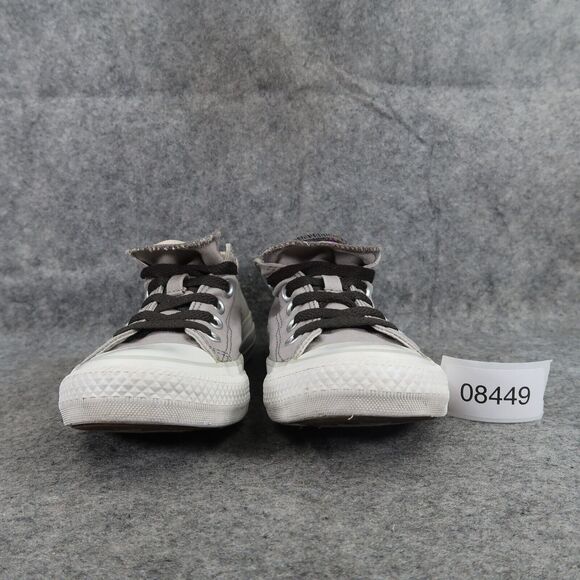 Converse Shoes Womens 6 Sneakers Casual Chuck Taylor All Star Double Tongue Gray - Picture 3 of 12